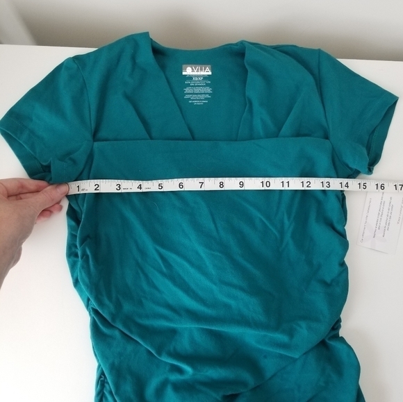 NWT VIJA Design Skin-to-Skin Kangaroo Care and Nursing Top Jade, XS - Picture 11 of 14